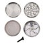 40mm Herbal Crusher Tobacco Grinder Smoke Manual Kitchen Herb Metal 4 Lay CHK12N Carousel 7