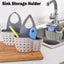 Sink Storage Holder Drain Rack Hang Adjustable Basket Shelf Dish Drainer CHK12N Carousel 5