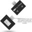 Portable Mini 2 Port USB Hub Charger Interface Splitter Hub Adapter Dual CHK12N Carousel 6