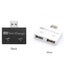 Portable Mini 2 Port USB Hub Charger Interface Splitter Hub Adapter Dual CHK12N Carousel 7
