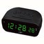 Led Digital Alarm Clock With Temperature No Radio Cigarette Llighter Elec CHK12N Carousel 11