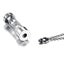 Funnel Openable Glass Vial Necklace Stainless Steel Urn Hourglass Memoria CHK12N Carousel 6