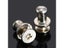 12Pcs Mini Knobs Door Pulls Cabinet Handles Antique Bronze/Silver Chest Drawer Carousel 1