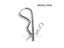 Stainless Steel Cotter Split Clips Pins 1-5mm Fixing Hitch R Pin Zinc Steel Carousel 3