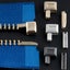 10 Set Metal Zipper Head Sliders Retainer Insertion Pin Zipper Top Stop A CHK12N Carousel 2