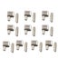 10 Set Metal Zipper Head Sliders Retainer Insertion Pin Zipper Top Stop A CHK12N Carousel 7