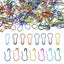 100pcs Mix Safety Pins Metal Gourd Pins Crochet Locking Knitting Cross St CHK12N Carousel 2