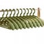 10PCS Retro Wide-Shoulder Non-Slip Hanger Closet Organizer Hangers For Cl CHK12N Carousel 2