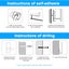 Punch-free Paper Towel Holder Stainless Steel Kitchen Under Cabinet Roll CHK12N Carousel 15