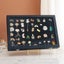 Bar Badge Storage Box Transparent Dust-proof Chest Pin Box Medal Display CHK12N Carousel 2