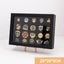 Bar Badge Storage Box Transparent Dust-proof Chest Pin Box Medal Display CHK12N Carousel 1