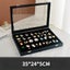 Bar Badge Storage Box Transparent Dust-proof Chest Pin Box Medal Display CHK12N Carousel 3
