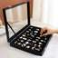 Bar Badge Storage Box Transparent Dust-proof Chest Pin Box Medal Display CHK12N Carousel 8