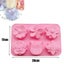Cake Mousse Mold Rose Flower Chrysanthemum Silicone Baking Pan Ice Cube T CHK12N Carousel 5