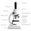 64X-2400X Monocular Optical Microscope Elementary School Children Science CHK12N Carousel 3