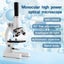 64X-2400X Monocular Optical Microscope Elementary School Children Science CHK12N Carousel 5