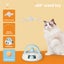 Pawz Interactive Pet Toy Set Cat Tunnel Bed Feather Teaser Dog Scratching Board Carousel 5