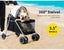 Pawz Pet Stroller Dog Cat Large Carrier Travel Pushchair Foldable Pram 4 Wheels Carousel 5