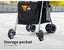Pawz Pet Stroller Dog Cat Large Carrier Travel Pushchair Foldable Pram 4 Wheels Carousel 9
