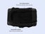 Pawz Pet Stroller Dog Cat Cage Carrier Travel Pushchair Foldable Pram Black Carousel 7