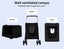Pawz Pet Stroller Dog Cat Cage Carrier Travel Pushchair Foldable Pram Black Carousel 8