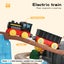 Bopeep Toy Train Set Track DIY Wooden Thomas Miniature Magnetic Trains Xmas Gift Carousel 4