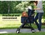 Pawz Large Pet Stroller Dog Cat Carrier Travel Pushchair Foldable Pram 4 Wheels Carousel 6
