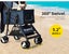 Pawz Large Pet Stroller Dog Cat Carrier Travel Pushchair Foldable Pram 4 Wheels Carousel 7
