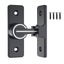 Barn Door Lock Hardware Heavy Duty Gate Latches Flip Latch Safety Carousel 1