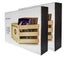 Crosley Twin Pack Vinyl Lp Record Storage Crate Natural Wood Storage Boxes Carousel 5