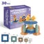 30 Pieces Soft Silicone Pyramid Stacking Building Blocks Toys for 3+Years Carousel 5