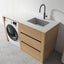 1300MM Laundry Tub Light Oak Laundry unit, Left or Right Sink. Plywood Cabinet Carousel 3