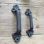 Retro European Garden Courtyard Cast Iron Craft Door Handles Home Decora CHK12N Carousel 6