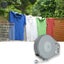 12/15m Adjustable Clothesline Freely Retractable Telescopic Punch-free Bo CHK12N Carousel 5