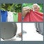 12/15m Adjustable Clothesline Freely Retractable Telescopic Punch-free Bo CHK12N Carousel 6