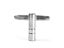Drum Tuning Key Adjusting Wrench Silver Metal T-shaped 4 Square Hole Wrench Carousel 5