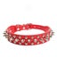 Anti-Bite Spiked Studded Pet Dog Collar PU Leather for Dogs Sport Padded CHK12N Carousel 3