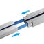 MaiHa Curtains Track Electric Rod Cornice Rail for Smart Home Scalable Tu CHK12N Carousel 3