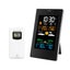 Multi-function Weather Station Alarm Clock Thermometer Hygrometer Touch S CHK12N Carousel 10