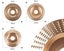 3PCS Rotary Burr Rasp Set Angle Grinder Wood Carving disc Carousel 5