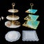 DIY Crystal Silicone Mold Three-layer Fruit Plate Tea Plate Disc Epoxy Re CHK12N Carousel 23