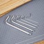 DELI 1.5mm To 10mm Rustproof Long Flat End Hex Key Ball End Hex Key Carousel 2
