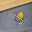 DELI 1.5mm To 10mm Rustproof Long Flat End Hex Key Ball End Hex Key Carousel 3