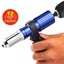 Electric Rivet Gun 2.4mm-4.8mm rivet nut gun drill adapter Cordless Carousel 2