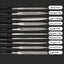 10pcs Diamond Mini Needle File 140mm DIY Wood Rasp For Metal Glass Carousel 6