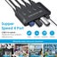 USB Switch KVM USB 3.0 Switcher with Extender 4 Computers Share 4PCS 3P CHK12N Carousel 6
