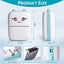 Mini Photo Pocket Printer Portable Ink-free Thermal 57mm Sticker Trans Pa CHK12N Carousel 5