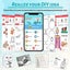Mini Photo Pocket Printer Portable Ink-free Thermal 57mm Sticker Trans Pa CHK12N Carousel 8