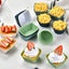 Silicone Cupcake Liners Molds Round Square Rectangle Reusable Non-Stick M CHK12N Carousel 10