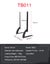 beishi Universal TV Stand Legs TV Feet for LCD/LED/OLED/Plasma TVs, Table CHK12N Carousel 6